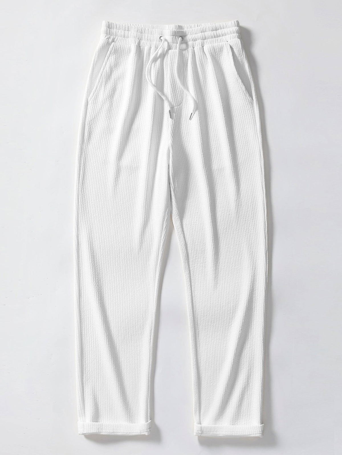 Ensemble polo à col Johnny rayé et pantalon côtelé Lorenzo™