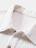 Polo jacquard en polyester et spandex Hugo™