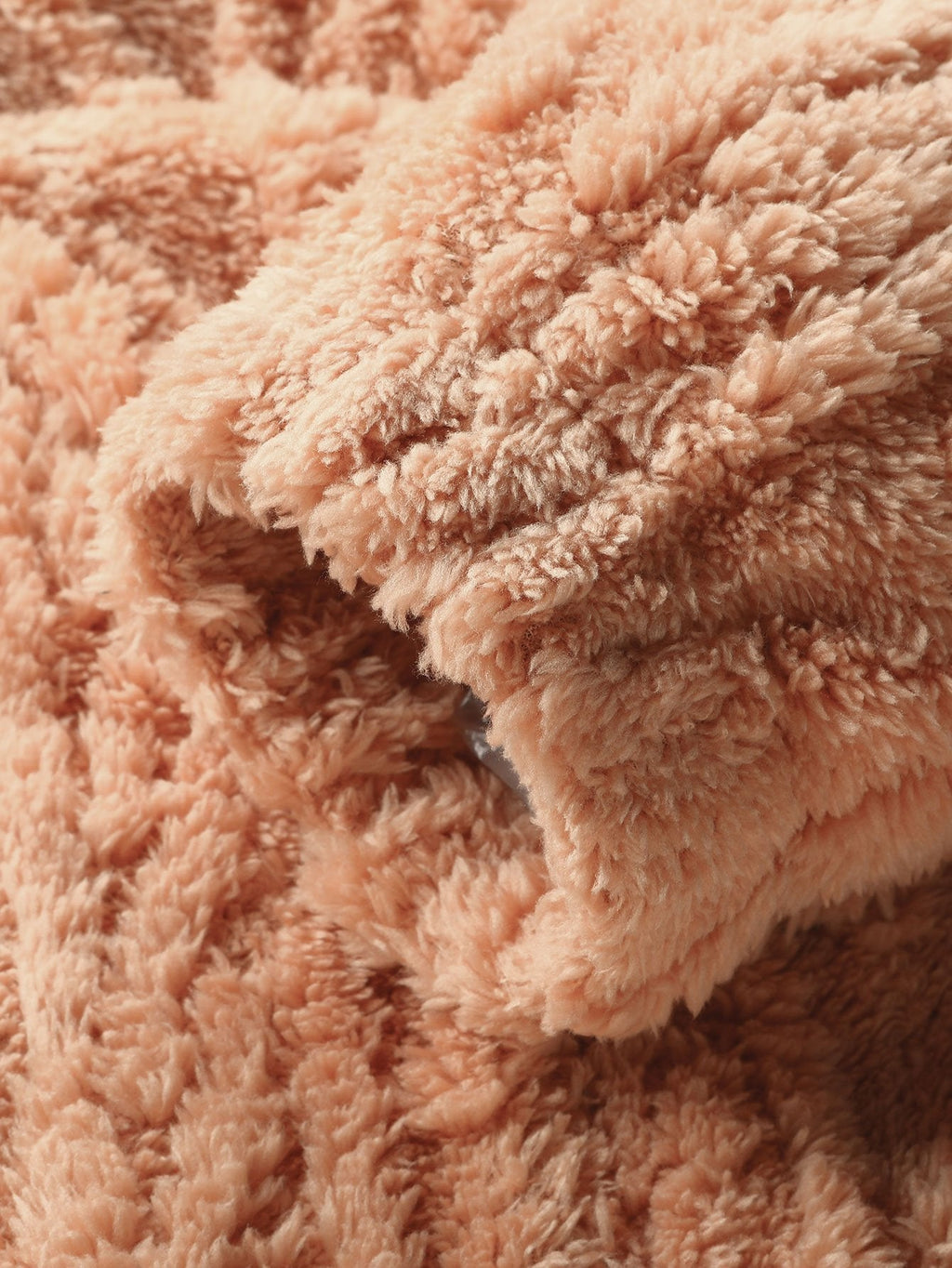 Sweat à capuche en polyester jacquard géométrique™