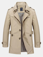 Manteau long en chino