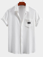 Ensemble chemise et pantalon jogger gaufré Hugo™