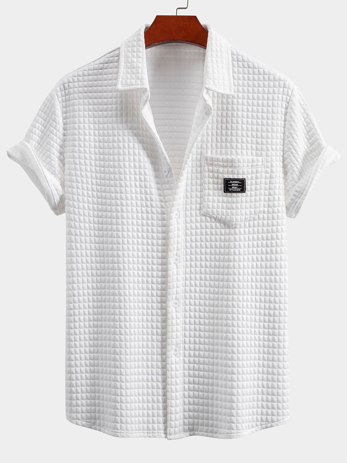 Ensemble chemise et pantalon jogger gaufré Hugo™