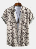 Chemise imprimée smiley en polyester Hugo™