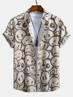 Chemise imprimée smiley en polyester Hugo™