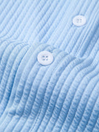 Chemise à manches longues Muscle Fit en tissu bouclé Marco™