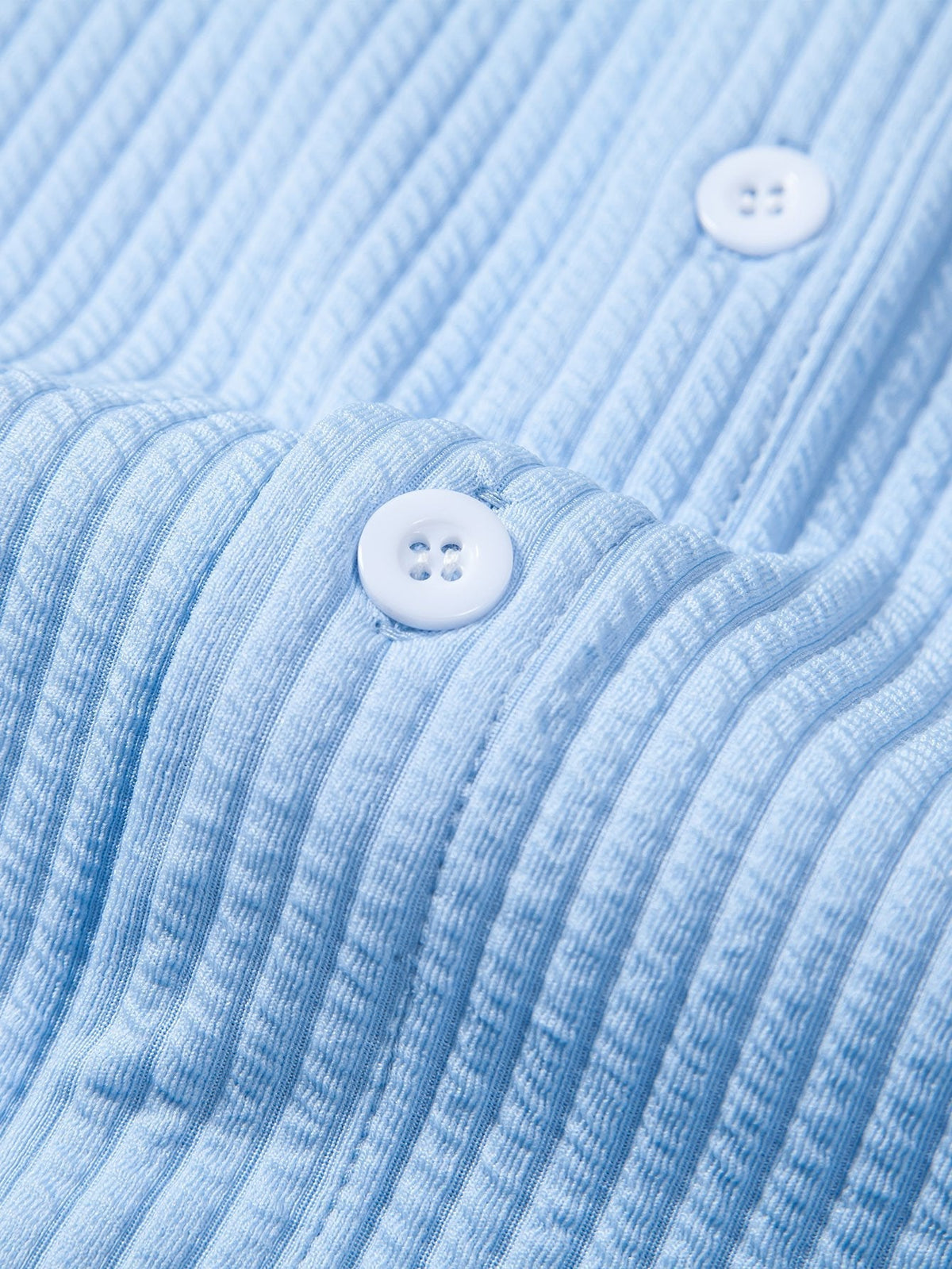Chemise à manches longues Muscle Fit en tissu bouclé Marco™