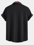 Chemise à boutons en tissu gaufré Regular™