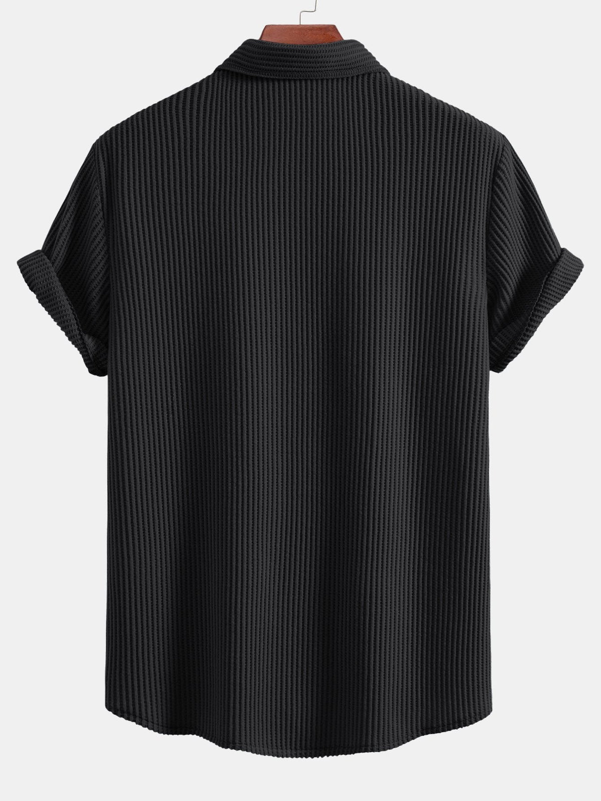 Chemise à boutons en tissu gaufré Regular™