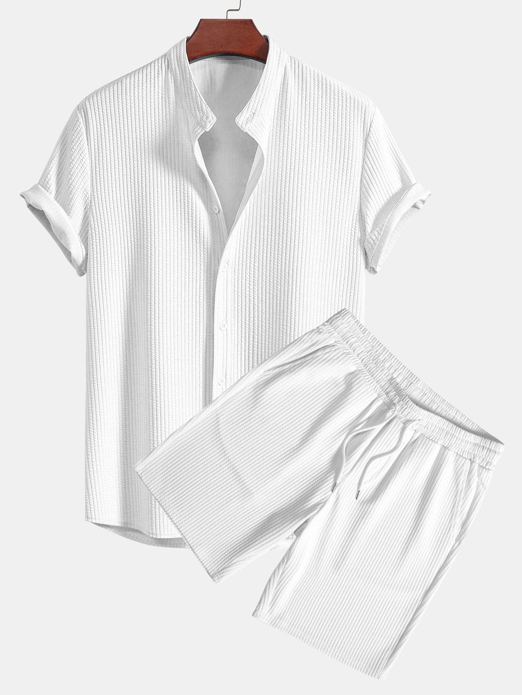 Chemise côtelée muscle fit et shorts™