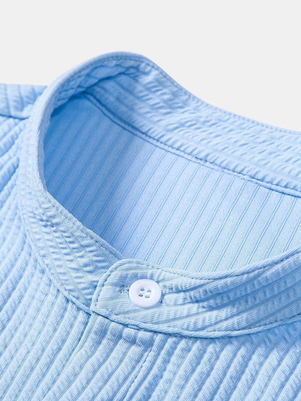 Chemise à manches longues Muscle Fit en tissu bouclé Marco™