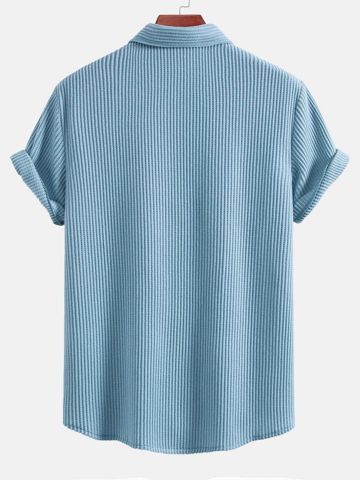 Chemise à boutons en tissu gaufré Regular™