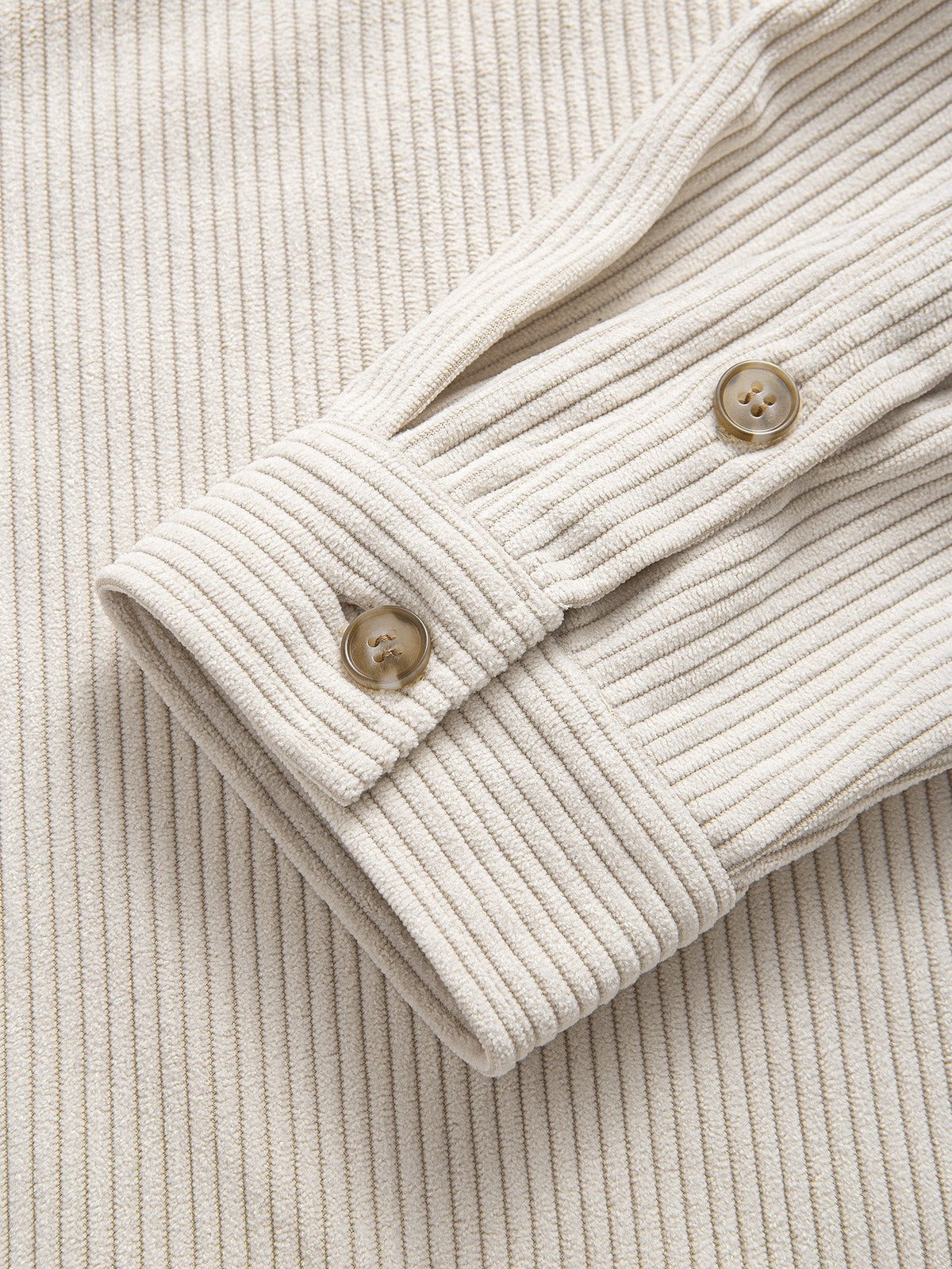 Chemise en velours côtelé col montant Hugo™