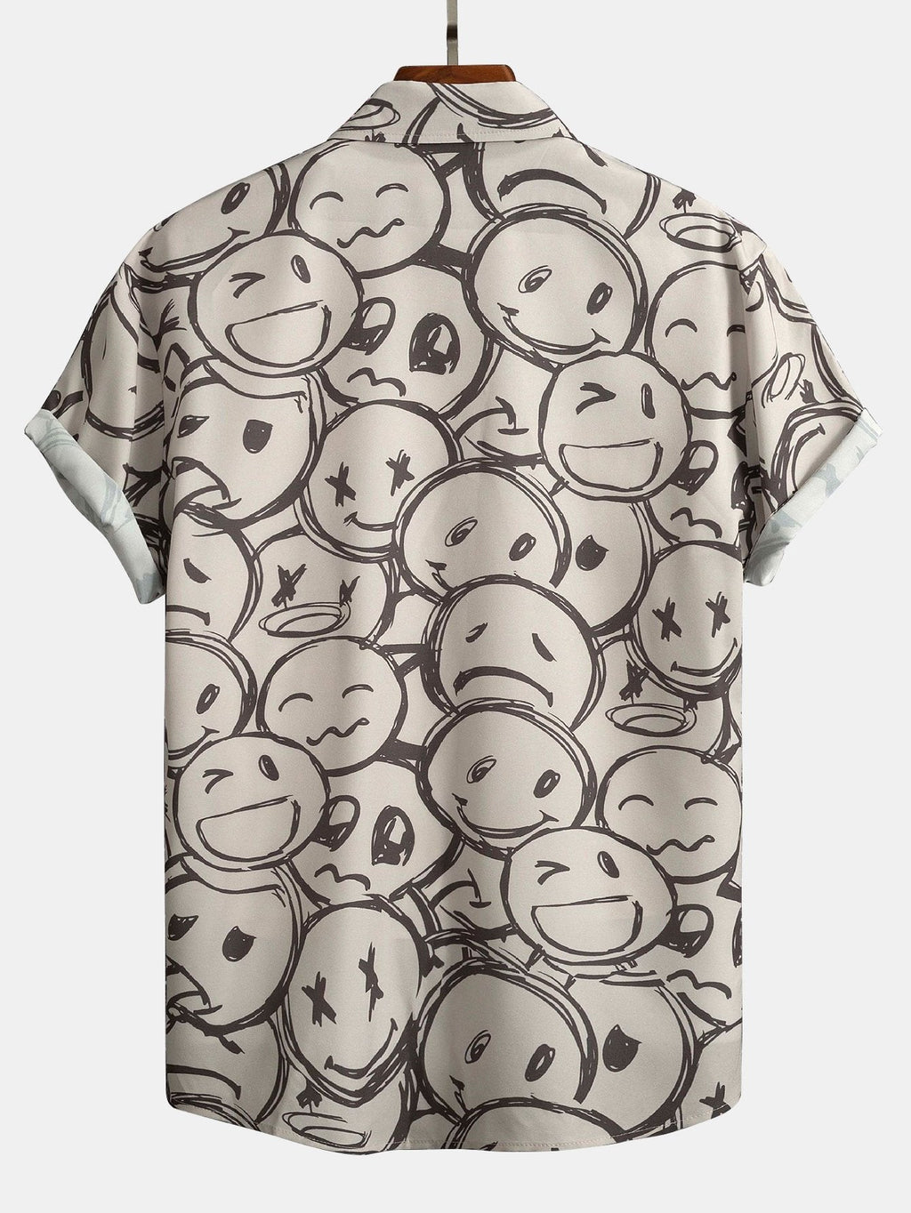 Chemise imprimée smiley en polyester Hugo™