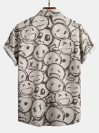 Chemise imprimée smiley en polyester Hugo™