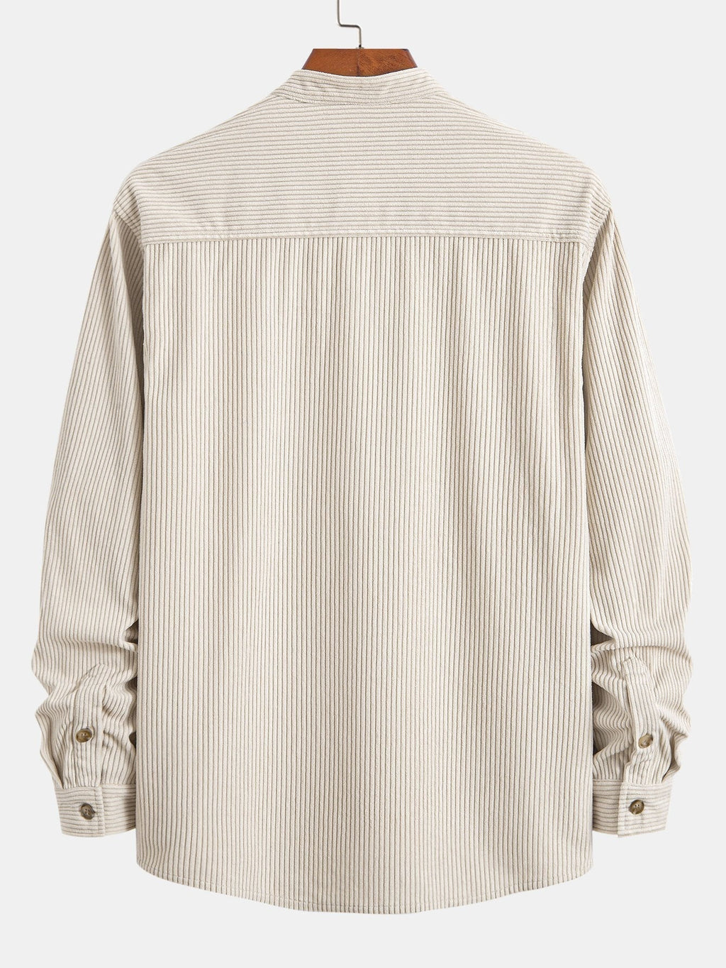 Chemise en velours côtelé col montant Hugo™