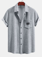 Ensemble chemise et pantalon jogger gaufré Hugo™