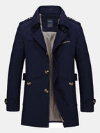 Manteau long en chino