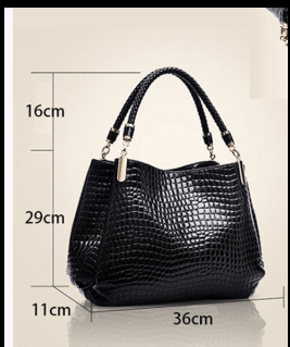 Lusso Milano - Sac à main en crocodile - MAISON VARELLI