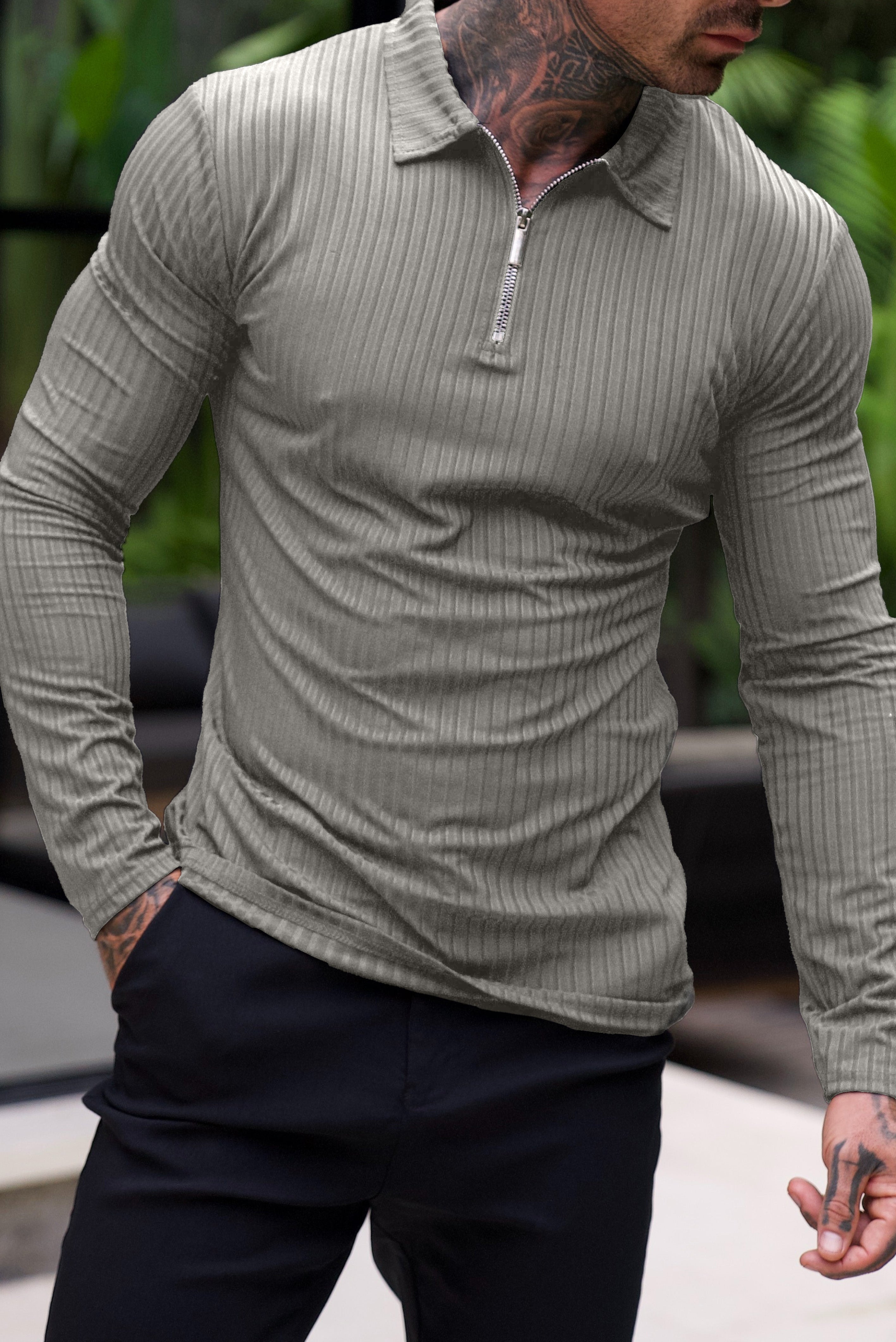 Fascino : Pull en tricot avec fermeture éclair