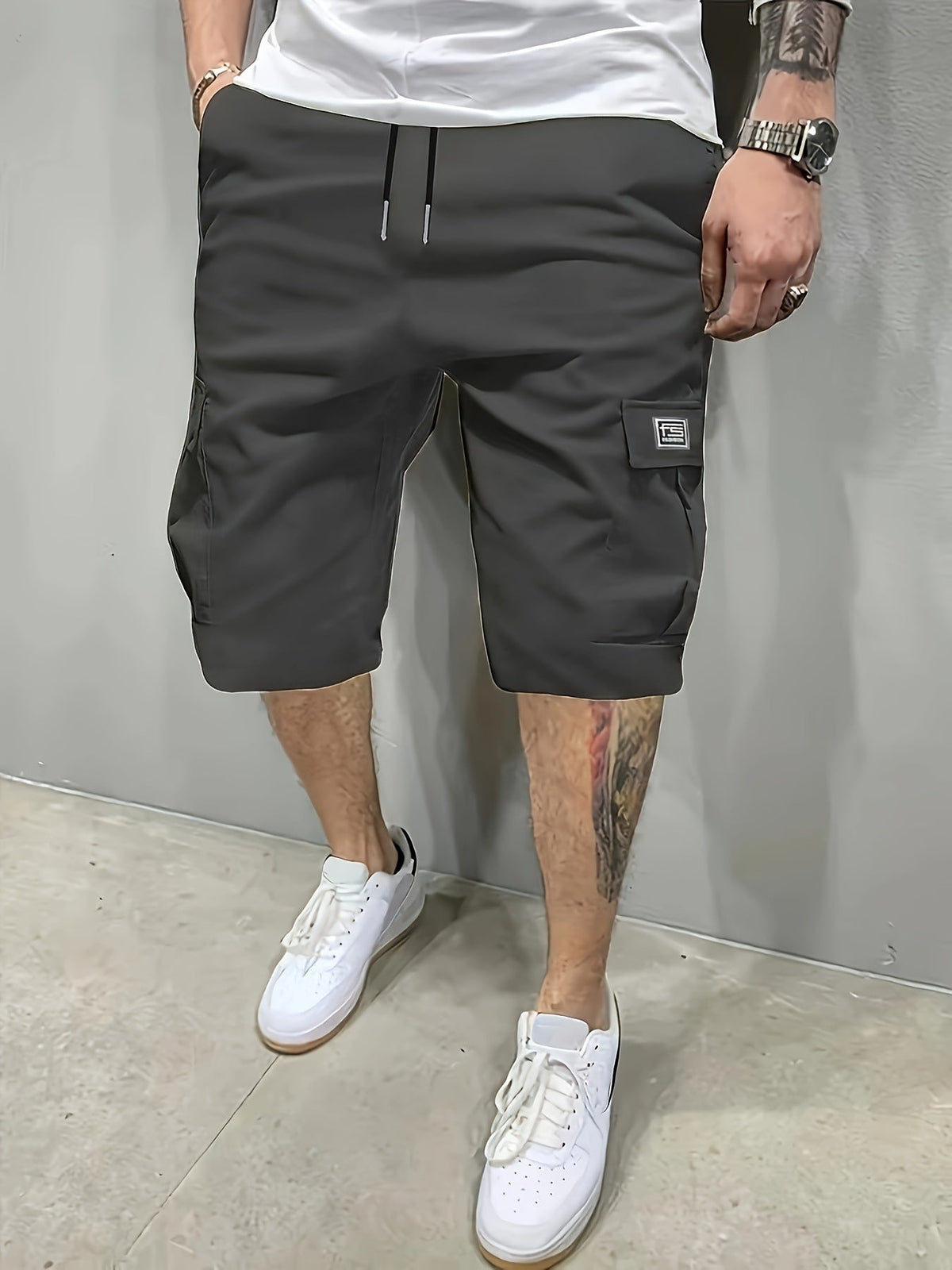 Shorts cargo pour hommes - MAISON VARELLI