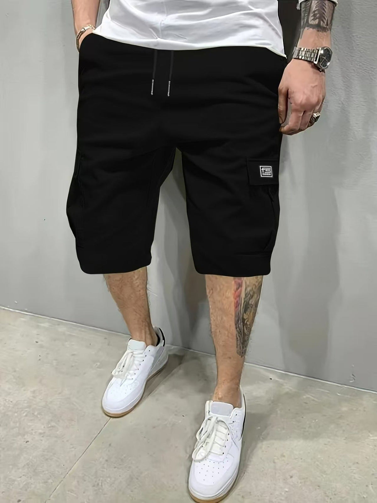 Shorts cargo pour hommes - MAISON VARELLI