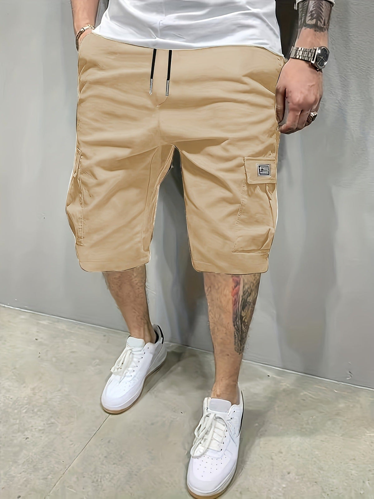 Shorts cargo pour hommes - MAISON VARELLI