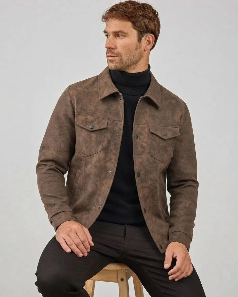 Veste en cuir PU Federico™ - MAISON VARELLI