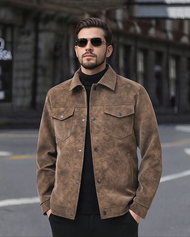 Veste en cuir PU Federico™ - MAISON VARELLI